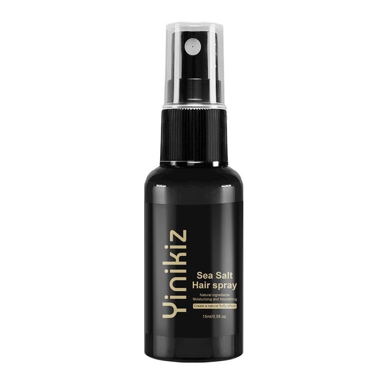 15ml Sea Salt Hair Spray: Moisturizing, Refreshing, Nourishing, Volumizing, Oil-Controlling, Cleansing, Styling Spray